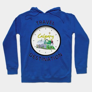 Travel to Calgary Hoodie